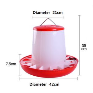 Buy cheap 4kg No Waste Quail Poultry Feeder Drinker from wholesalers