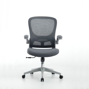 OEM ODM FOSHAN High Adjustable Grey Mesh Swivel Executive Foam Ergonomic Office