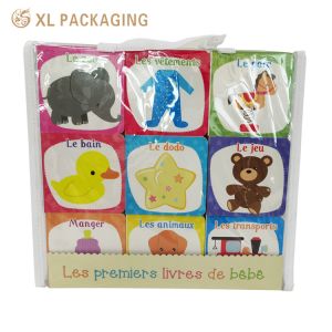 Buy cheap XL Packaging Custom Book Printing Wholesale Custom Book Printing A Set Of Children English Book 9pcs Small Cognitive Paper Book Custom Printed from wholesalers