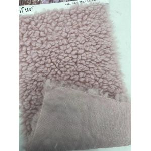 Teddy Fabric made of Sherpa Fleece 100% Polyester Heavy Weight for Winter