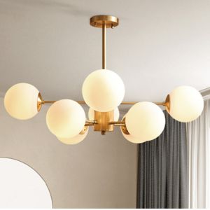Buy cheap Glass Bubbles molecular chandelier copper living room lamp home restaurant Karrington Chandelier(WH-MI-184) from wholesalers