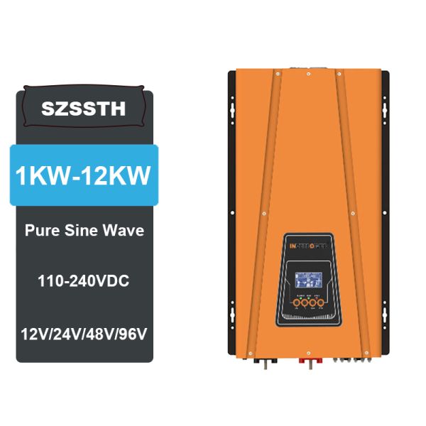 Quality 1KW-6KW Hybrid Solar Inverter Pure Sine Wave 110V/220V for sale