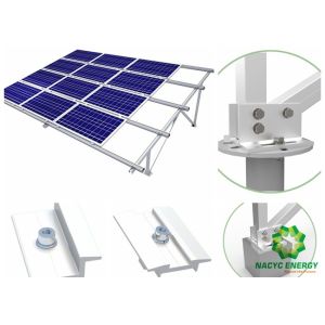 Buy cheap Grid Tie Solar 	Ground Mount Solar Racking Systems Support Modules  Mounting Bracket Solar Panel   Mount Rail from wholesalers