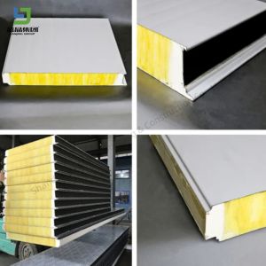 Buy cheap Fireproof Heat Preservation Sound Insulation Rock Wool Sandwich Panel Wall And Roof Sheet from wholesalers
