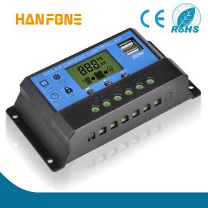 China pwm solar controller for solar home system using 12/24v Auto with LCD screen 20A 20AKLD122 on sale