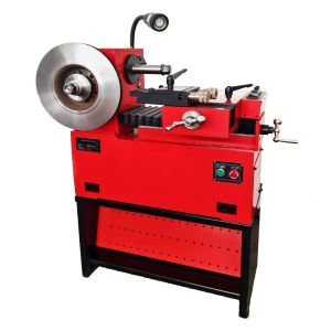 Buy cheap AA4C brake drum /disc lathe machine AA-C9450 450mm infinitely variable speeds. Automatically feeding and unfeeding dual cutters from wholesalers