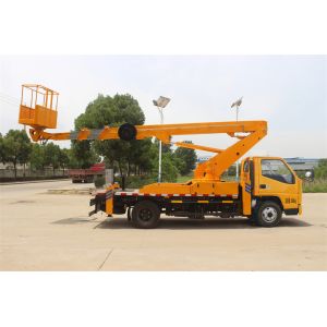 Buy cheap Jmc Brand 12m 14m 16m 21m 30m High Altitude Operation Truck Mounted Aerial Work Platform Truck from wholesalers