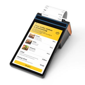 Quality 8 Inch LCD Screen Cash Register with 2D Bar Code Scanner CMOS and AC Adapter Power Source for sale Buy cheap 8 Inch LCD Screen Cash Register with 2D Bar Code Scanner CMOS and AC Adapter Power Source product