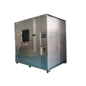 Buy cheap 100 ~ 150MM Jet Distance Ingress Protection Test Equipment / IPX9K High Pressure Fan Spray Test Chamber from wholesalers