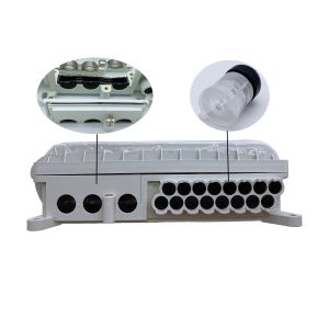 Buy cheap FTTH Network Fiber Optic Termination Box with PLC Splitter and Sturdy Protective Design from wholesalers