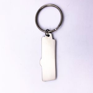 Silver Antique Brass Key Ring , Soft Enamel Personalized Souvenir Keychains