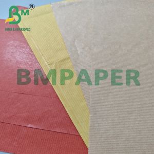 889mm x 1194mm Colored Textured Stripe Kraft Paper for Crafts/DIY 45gsm