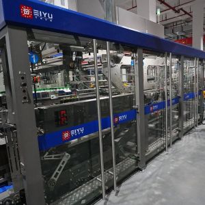 Buy cheap 90 Packs Per Minute Fully Wrapped Winding Wrap Around Case Packer for Beverage Line from wholesalers