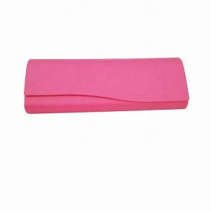Buy cheap Lightweight Handmade PU Leather Foldable Eyeglass Case Wear Resistance from wholesalers