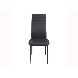 Buy cheap Stackable Kitchen 23KGS Black High Back Dining Chairs from wholesalers