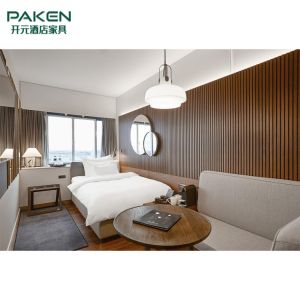 Buy cheap Walnut Veneer Small Guestroom Set product