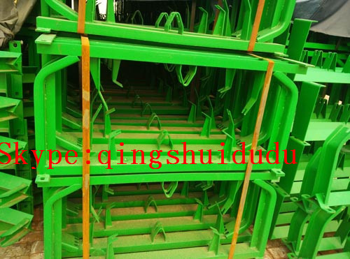 Buy cheap Conveyor Belt Carrier Roller Drum Return Roller conveyor roller with bracket JMR1764 from wholesalers