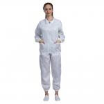 Buy cheap Clean Room OEM ESD Anti Static Clothing Dustproof Women Fire Resistant from wholesalers