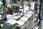 Buy cheap Precision 3 Ply Disposable Face Mask Making Machine PLC Programming Control from wholesalers