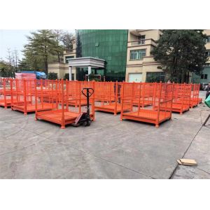 Buy cheap Metal Customized Fabric Roll Foldable Stackable Warehouse Racks from wholesalers