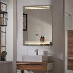 Buy cheap Intelligent Bath Make Up Led Behind Mirror With Bluetooth Demister Clock from wholesalers