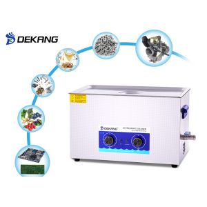 Buy cheap Adjustable Mechanical Ultrasonic Cleaner 22L With Timing / Heating Function from wholesalers