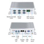 Dual LAN 6COM Industrial PC Intel Celeron J1900 Processor and Core Series