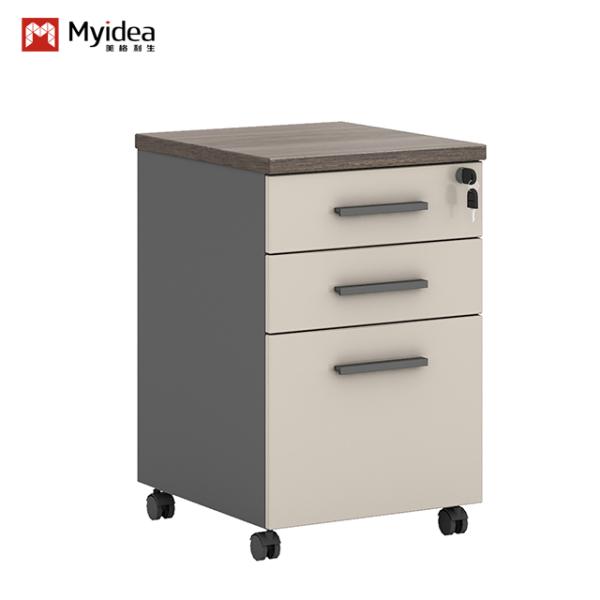 Buy cheap Flexible And Silent Mobile Board Activity Cabinet For Office Document And Data Storage, Low Cabinet With Lock, Staff Desk Side Office Cabinet from wholesalers