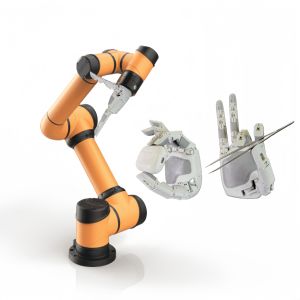 Buy cheap AUBO I10 6 Axis Cobot Palletizing Robotics Arm Educational Robotic Arm TetherIA AI Research Robotic Hand Gripper from wholesalers