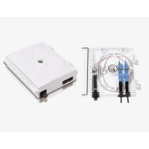 China optical fiber distribution box FTTH Outdoor use 2F Access terminal box IP55 Protection Level on sale