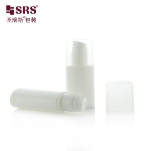 PA213 30ml 50ml Oval Shape Custom Injection Color Plastic PP Airless Pump Bottle