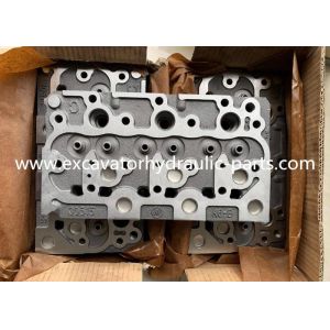 D1402 1402 Complete Excavator Cylinder Head Assembly With Valves Kubota Diesel