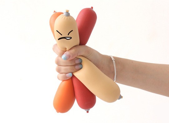 Buy cheap Funny Adult Save Healthy Sausage Stress Reliever Toy from wholesalers