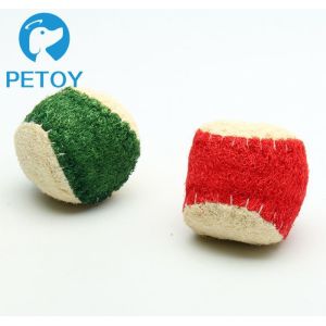 Buy cheap Eco Friendly Small Indestructible Rope Dog Toys Nature Loofah Material from wholesalers