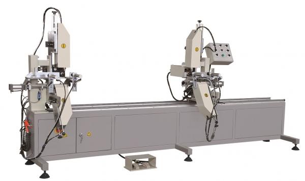 Quality Two Axis Automatic Slot CNC Router Milling Machine , Vinyl Window Door Machinery 30mm Slot Depth for sale
