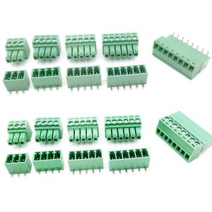 3.5mm Pitch PCB Pluggable Screw Terminal Blocks Plug + Right Angle or Straight