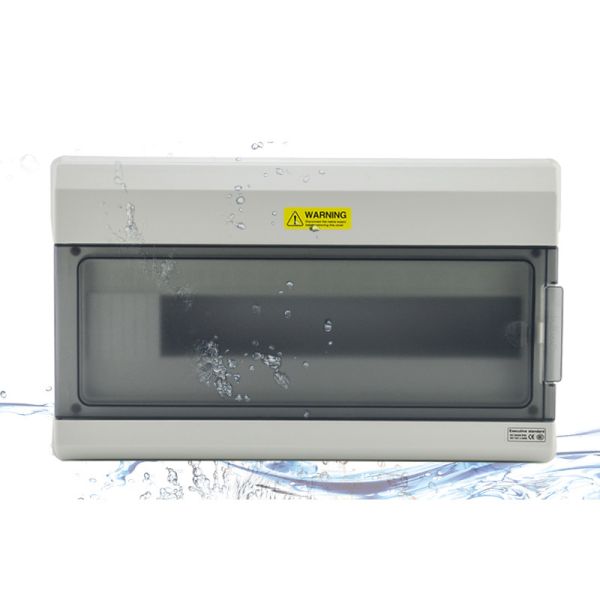 18 Way IP65 Waterproof Outdoor Electrical Enclosure Distribution Plastic Switch