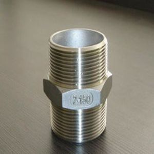Buy cheap ASTM A403M WP347H 6'' Forged High Pressure Pipe Fittings / Steel Nipple from wholesalers