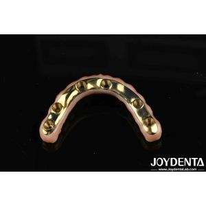 Buy cheap Custom-made Ti-Bar Zirconia Hybrid Bridge For Comfort And Durability In Dental Restorations from wholesalers