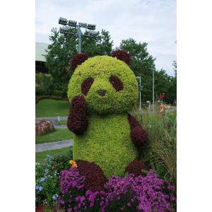 Buy cheap Decorative Installations for Scenic Areas & Parks: Simulated Greenery, Animals (Pandas, Rabbits, Deer), Moss, Mushrooms, and Plush Pastoral-Style Ornaments from wholesalers