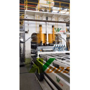 Buy cheap High Pressure Short Cycle Laminating Press Machine For Furniture Board Making from wholesalers