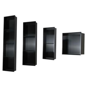 Buy cheap Rectangular Stainless Steel Niche In Bathroom Wall With LED Light from wholesalers