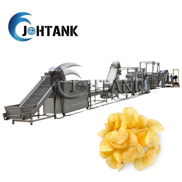 Quality 2000kg/h Potato Frozen French Fries Making Machine for sale