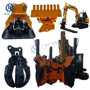 Buy cheap R130 R130-3 R130-5 R130LC-5 R130LVS R130WD-5 5t 6t 7t 10t 12t 14t 15t 20t 28t Excavator Attachment Tree Moving Machine from wholesalers