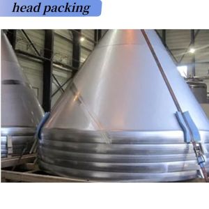 Welding Connection Circle Head Conical Bottom Beer Fermenters Tank Head with
