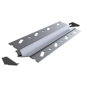 Buy cheap Embedded Drywall Gypsum LED Plaster In Profile 77*20mm Frameless Tape Light product