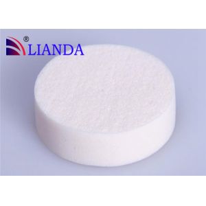 Removable Cover Visco Elastic Memory Foam Pillow Under Knees Yellow Color