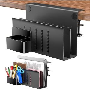 Buy cheap Functional Design Desk Side Storage With Extra Space For Power Strips Lacquer Coating from wholesalers