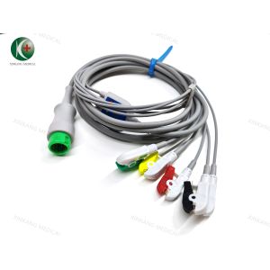 Buy cheap Compatible Mindray T5 ECG 5leads Clip IEC from wholesalers