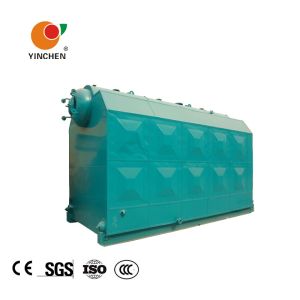 Horizontal Coal Fired Hot Water Boiler / Biomass Boiler Efficiency 1.25 Mpa